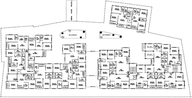 Master Plan of Loharuka Green Residency in Kaikhali, Kolkata - Image 261663