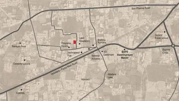 Location of Shreenathji Shreeji Bungalows - Image 129102