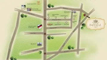Location of Eden Imperial - Image 261505