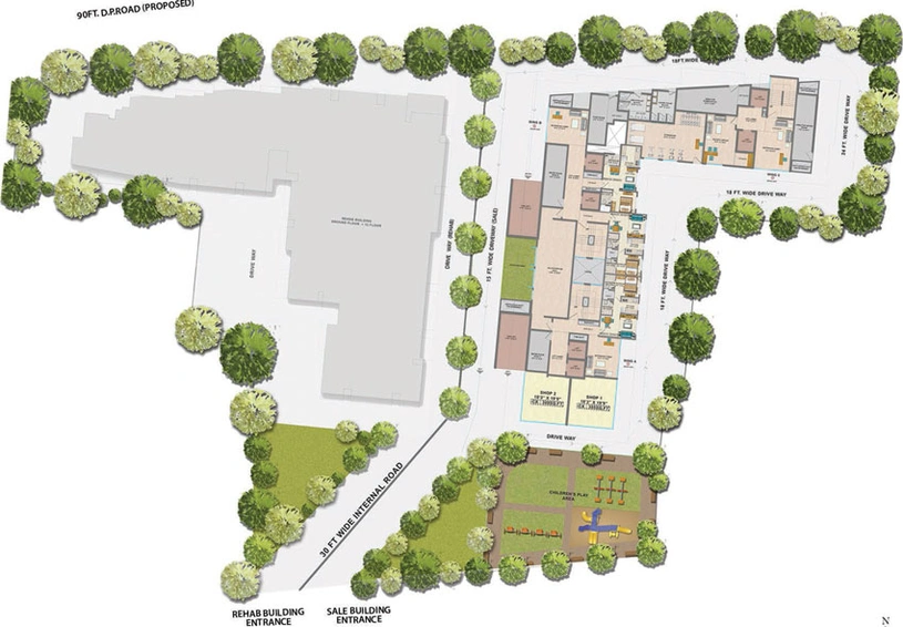 Master Plan of Vardhan Heights in Chembur East, Mumbai - Image 34077