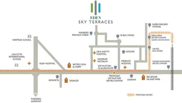 Location of Eden Sky Terraces - Image 261520
