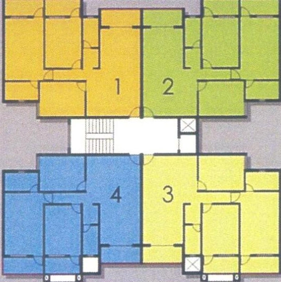 Floor Plan of Devashri Vasant Vihar in Caranzalem, Goa - Image 233977