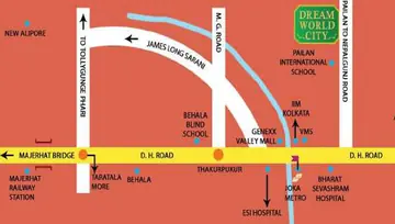 Location of Jain Dream World City - Image 257275