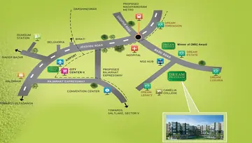 Location of Jain Dream Pratham - Image 257184