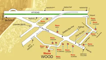 Location of GM Meena Wood Residency - Image 257153