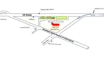 Location of GM Meena Residency - Image 261584