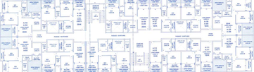 Floor Plan of Rajdeep Shiv Residency in Canacona, Goa - Image 238734