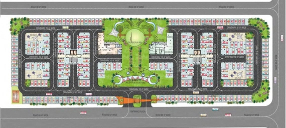 Master Plan of Manglam Aanchal in Harnathapura, Jaipur - Image 228530