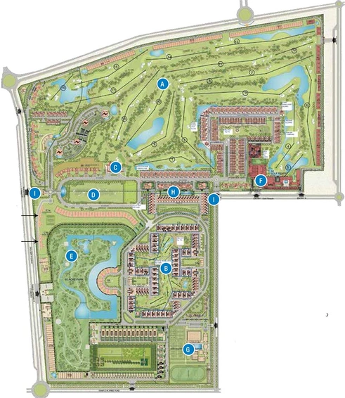 Master Plan of Jaypee Sun Court Towers in Jaypee Greens, Greater Noida - Image 231929