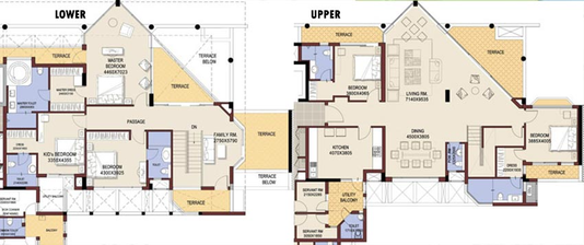 5 BHK Penthouse in Jaypee Sea Court in Jaypee Greens, Greater Noida - Image 836323