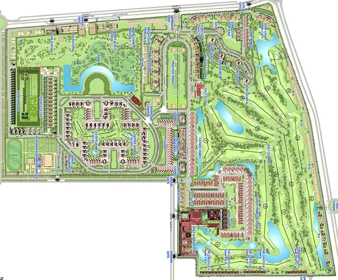 Master Plan of Jaypee Sea Court in Jaypee Greens, Greater Noida - Image 232638