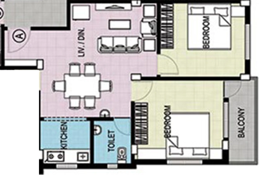2 BHK Flat in Kochar Residency in Barrackpore, Kolkata - Image 848140