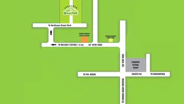 Location of Vardhman Green Park - Image 249657