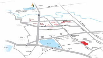 Location of Madhuvan The Sparkle - Image 128939