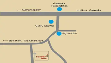 Location of Sardar Nest Square - Image 253877