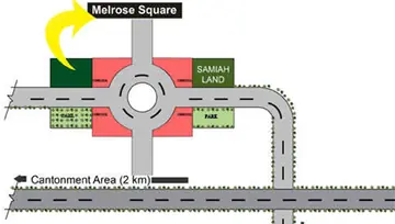 Location of Samiah Melrose Square - Image 247997