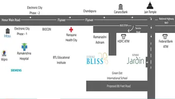 Location of Sipani Bliss 1 - Image 125970