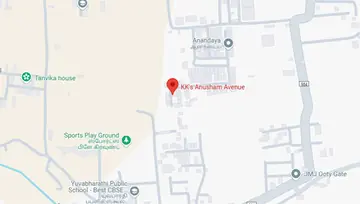 Location of KK Anusham Avenue - Image 233683