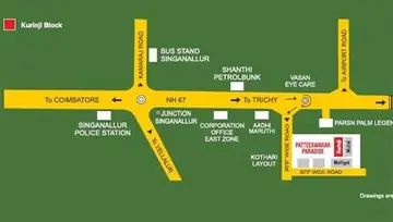 Location of Patteeswara Paradise Kurinji 2 - Image 242281