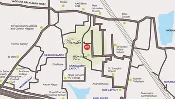 Location of Bhoo Amrutha Nandhi - Image 126134