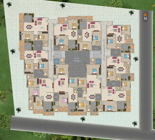 Master Plan of VSK Aayushman in TVS Nagar, Coimbatore - Image 245014