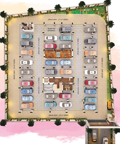 Master Plan of Sanjay Orville in Selaiyur, Chennai - Image 128563