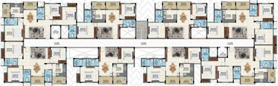 Floor Plan of Ruby Arcadia in Tambaram, Chennai - Image 126190