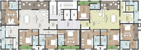 Floor Plan of Globus Lifestyle in Race Course, Coimbatore - Image 260566