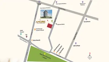 Location of Upasana Amore - Image 263728