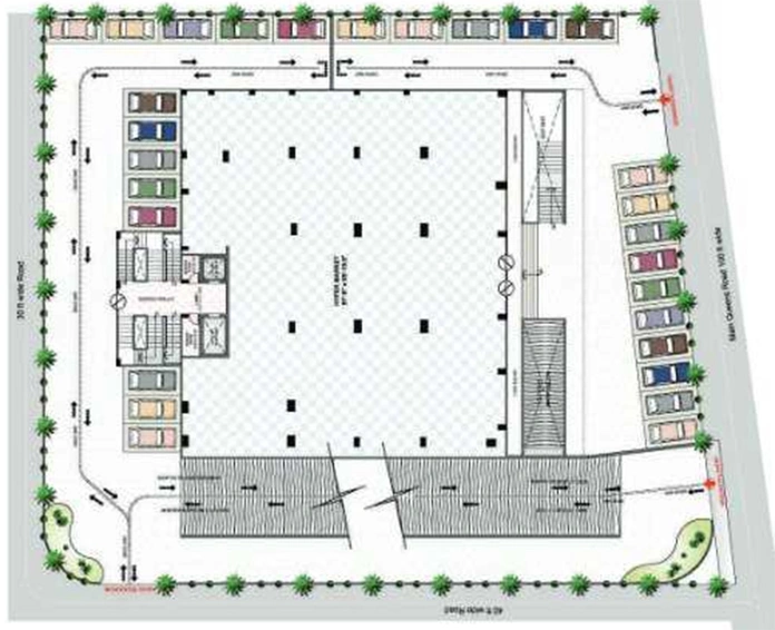 Master Plan of Upasana Park West in Vaishali Nagar, Jaipur - Image 263768