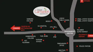 Location of Global Carnation - Image 237909