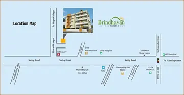 Location of Noble Brindhavan - Image 237211