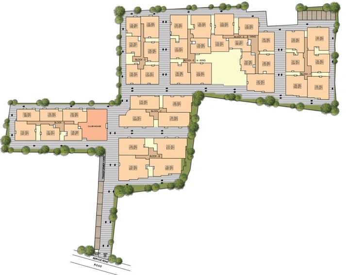 Master Plan of Kochar Gagan in Porur, Chennai - Image 128589
