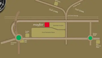 Location of Upasana Mayfair - Image 264501