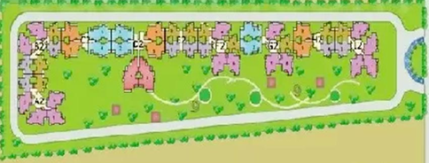 Master Plan of Aims AMG Resi Complex 2 in Sector 75, Noida - Image 233710