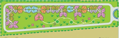 Master Plan of Aims AMG Resi Complex 3 in Sector 75, Noida - Image 233717