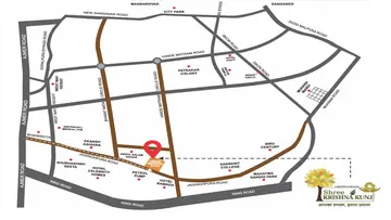 Location of Abhinandan Shree Krishna Kunj - Image 335470