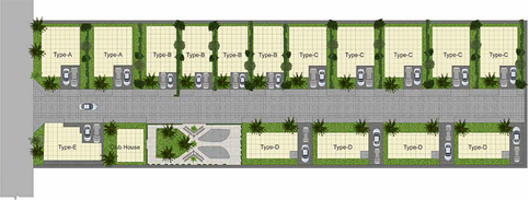 Master Plan of Brahmha Bauhinia Villas in Kalapatti, Coimbatore - Image 242229