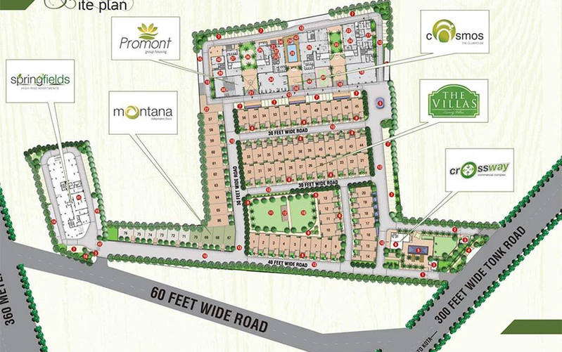 Master Plan of Shree Ram South Ex in Tonk Road, Jaipur - Image 264913