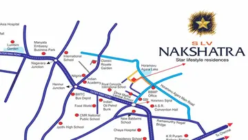 Location of SLV Nakshatra - Image 127725