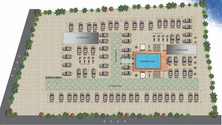 Master Plan of SLV Nakshatra in Horamavu, Bangalore - Image 127727