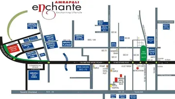 Location of Amrapali Enchante - Image 232414