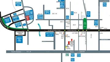 Location of Amrapali Riverview - Image 232466