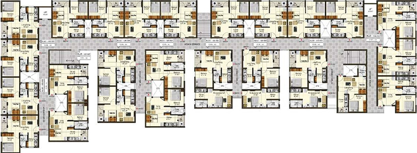 Floor Plan of XS Real En Veedu Phase 2 in Guduvancheri, Chennai - Image 332724