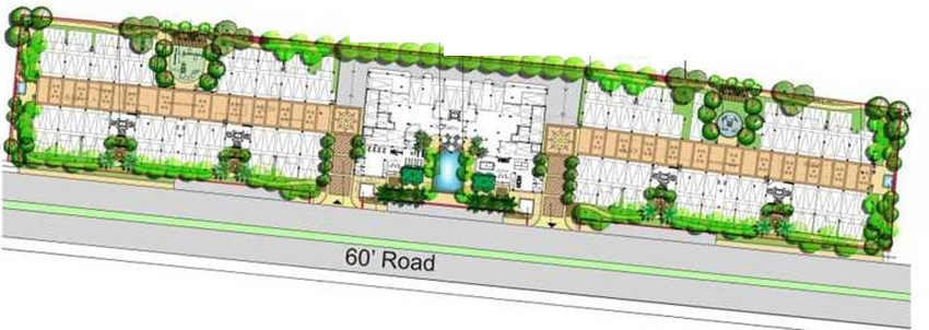 Master Plan of XS Real Bella Tuscany in Padur, Chennai - Image 332713