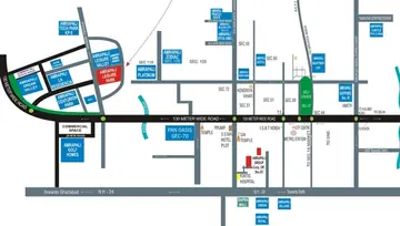 Location of Amrapali Leisure Park - Image 232449
