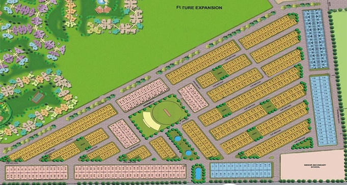 Master Plan of Amrapali Dream Valley High Rise in Noida Extention, Greater Noida - Image 232960