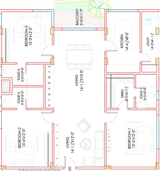 3 BHK Flat in Fame Elevate in Yendada, Visakhapatnam - Image 847358