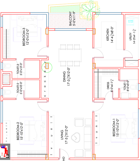 3 BHK Flat in Fame Elevate in Yendada, Visakhapatnam - Image 847359
