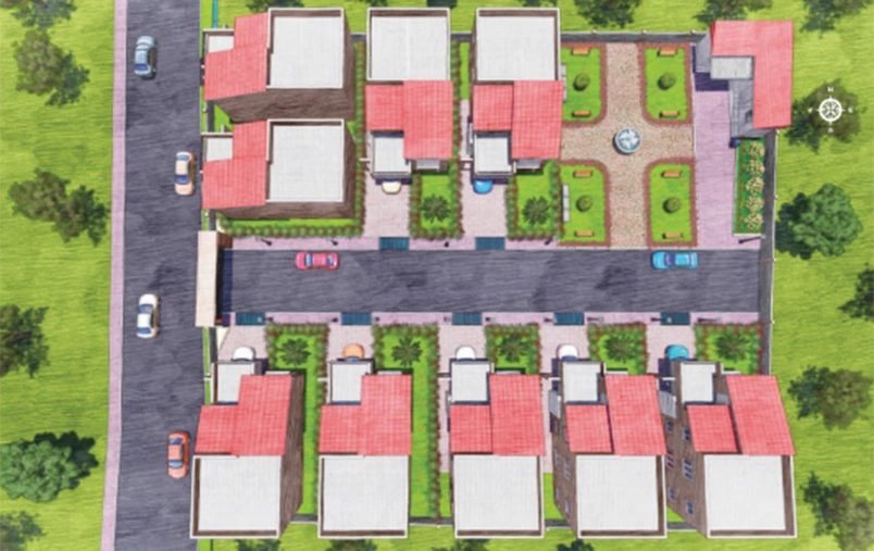 Master Plan of JRD Villa Divine in Kovaipudur, Coimbatore - Image 235548
